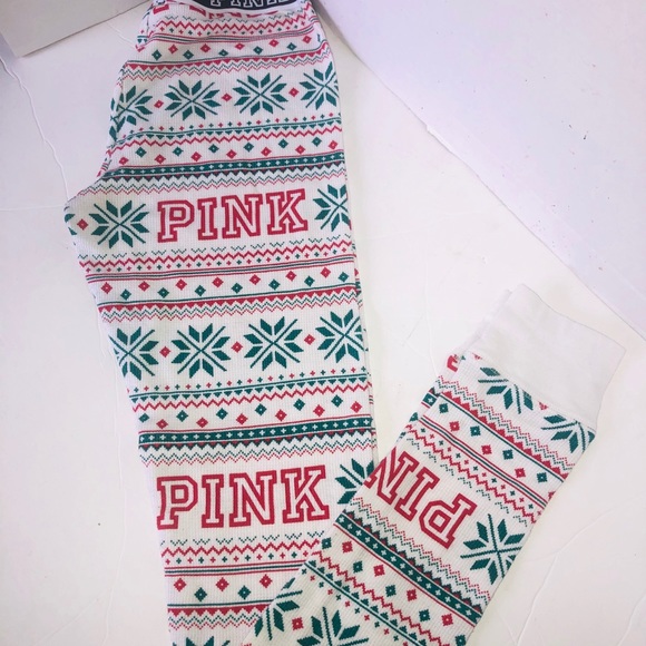 PINK Victoria's Secret Other - Pink Victoria’s Secret waffle knit pajamas pants